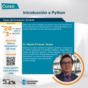 Curso de Formación docente: Introducción a Python