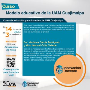 Curso de Inducción para docentes de UAM Cuajimalpa Modelo Educativo