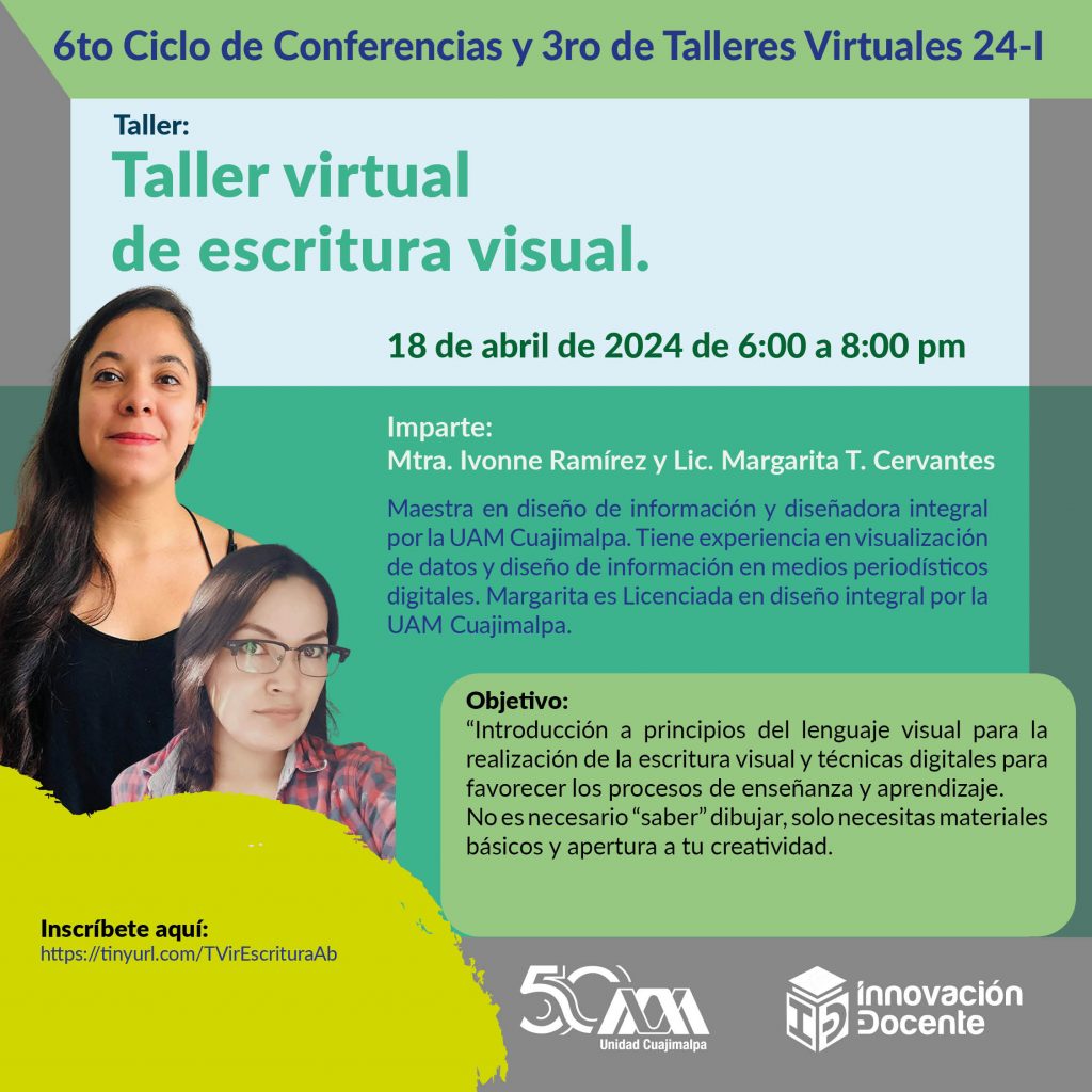 Taller virtual de escritura visual.