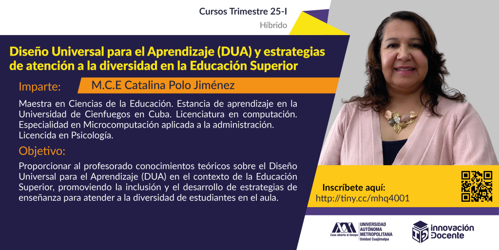 Diseño Universal para el Aprendizaje (DUA) y estrategias de atención a la diversidad en la Educación Superior