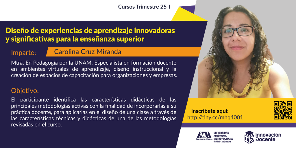 Diseño de experiencias de aprendizaje innovadoras y significativas para la enseñanza superior