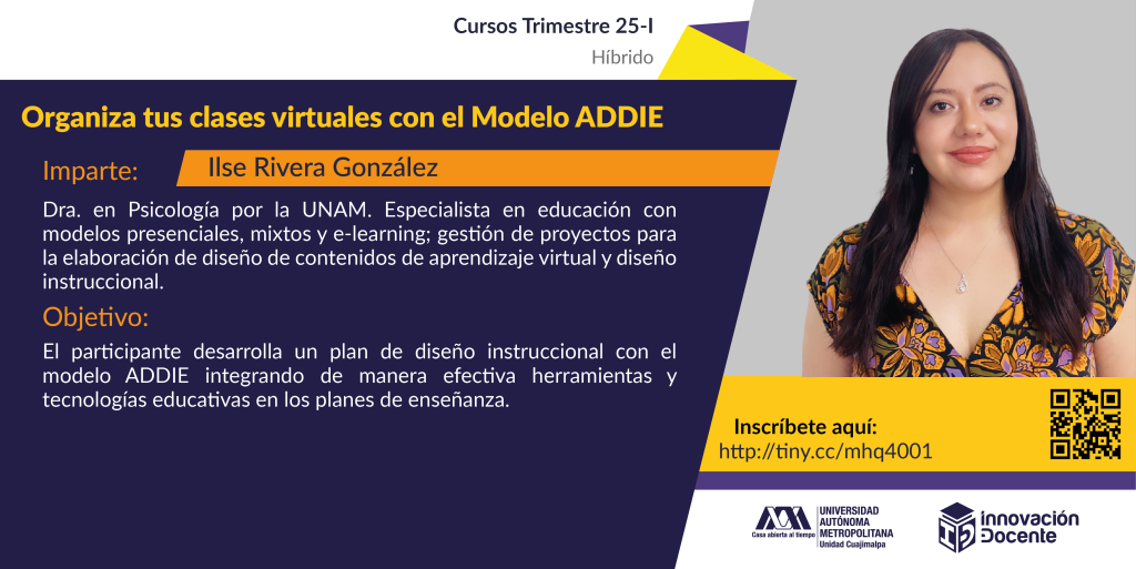 Organiza tus clases virtuales con el Modelo ADDIE