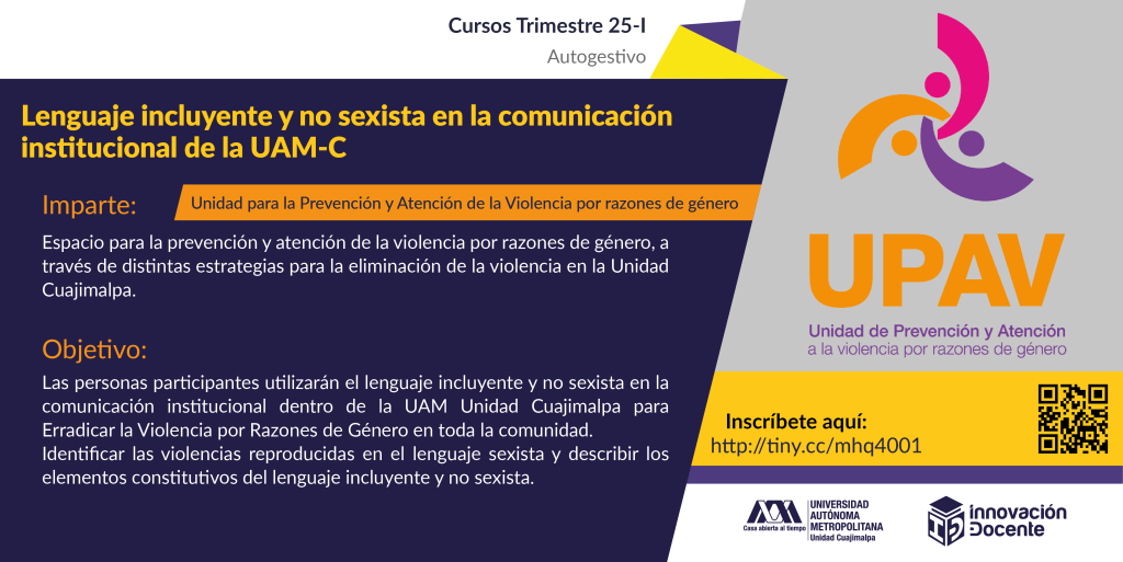 Lenguaje incluyente y no sexista en la comunicación institucional de la UAM-C